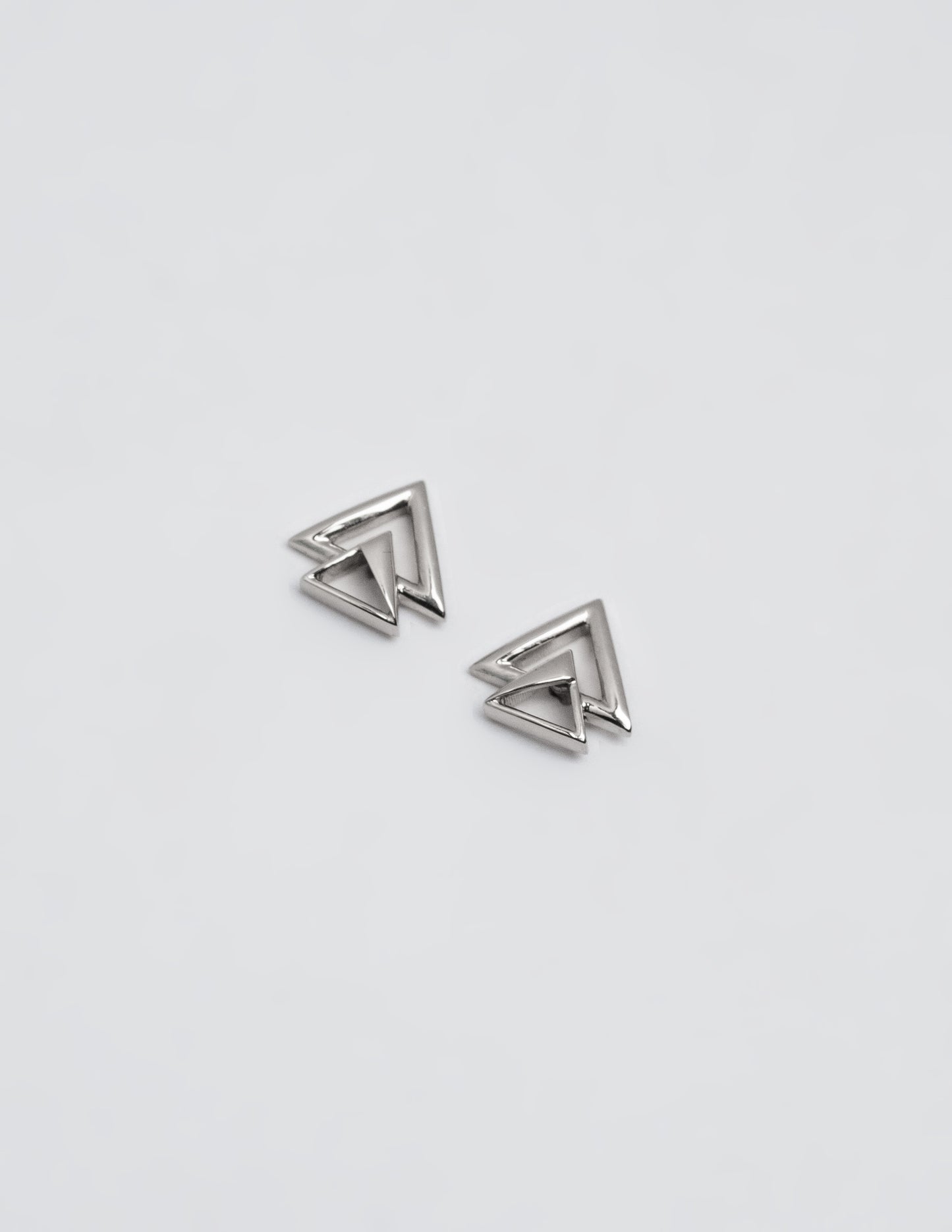 Double Triangular Studs