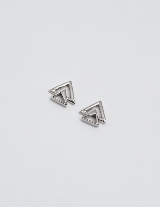 Double Triangular Studs